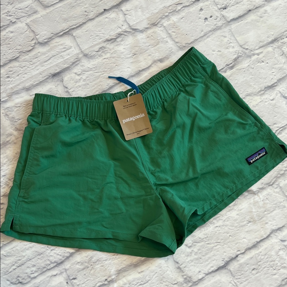 Patagonia Women's Vibrant Green Athletic Shorts